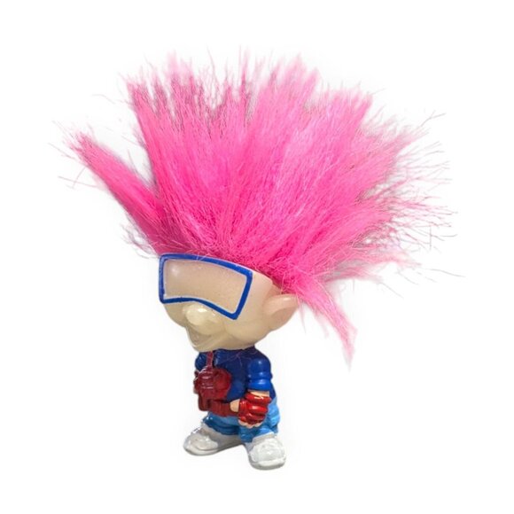 1993 Burger King Glow in the Dark Troll Kid Vid Vintage 90's Toy, Good Condition - Picture 5 of 7